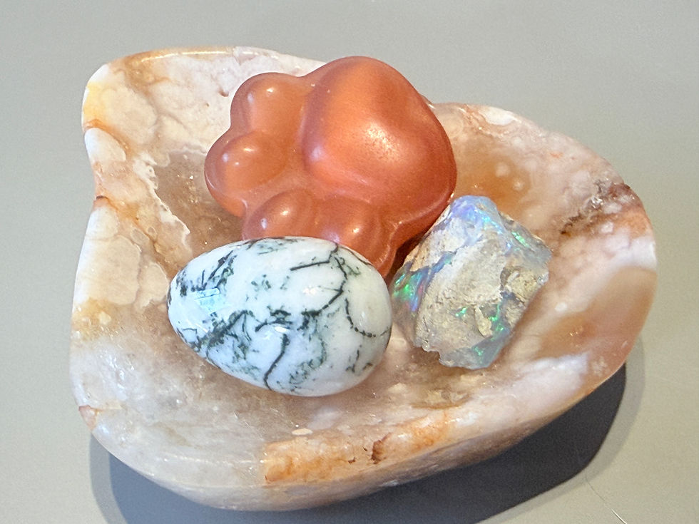 Thumbnail: Flower Agate Bowl