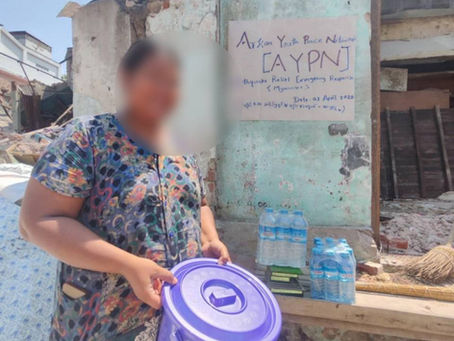 AYPN Post-Earthquake Response – Pyinmana & Nay Pyi Taw