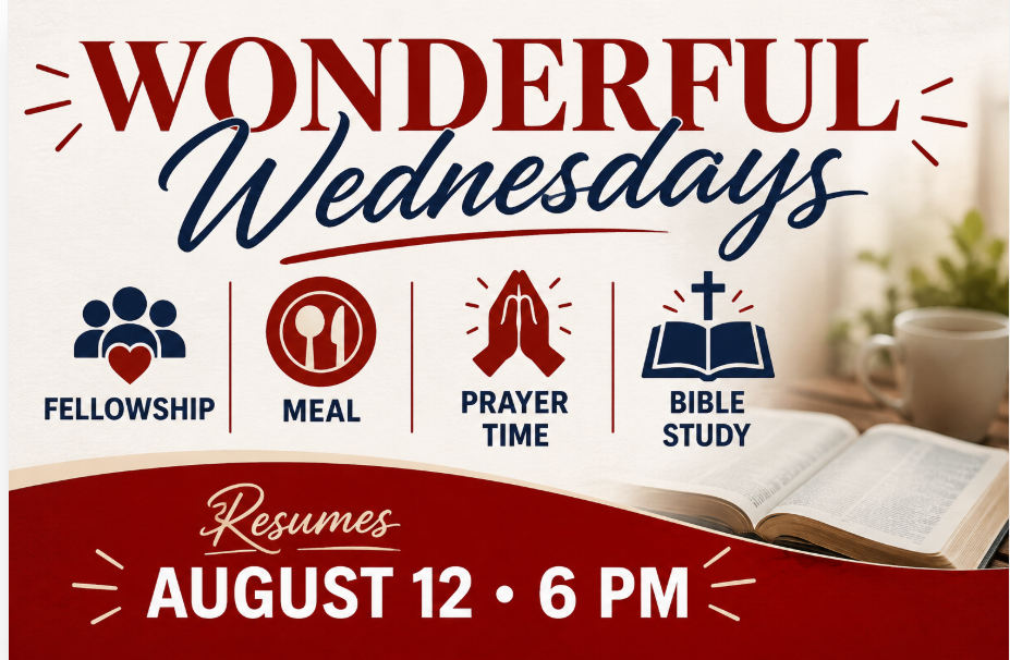 Wonderful Wednesdays at The Lake Church! 