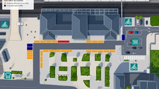 Parvis de la Gare
