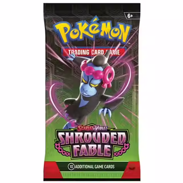 Pokemon Cards - Scarlet & Violet Shrouded Fable - BOOSTER PACK (10 Cards)