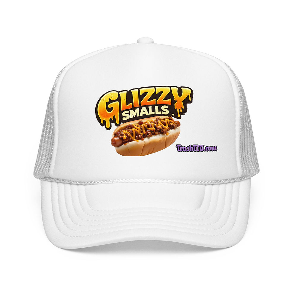 Thumbnail:  Glizzy Smalls Hot Dog Logo Foam Mesh Cap Trucker Hat 