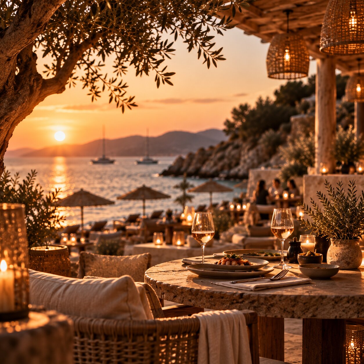 Immersives Hotel-Webdesign