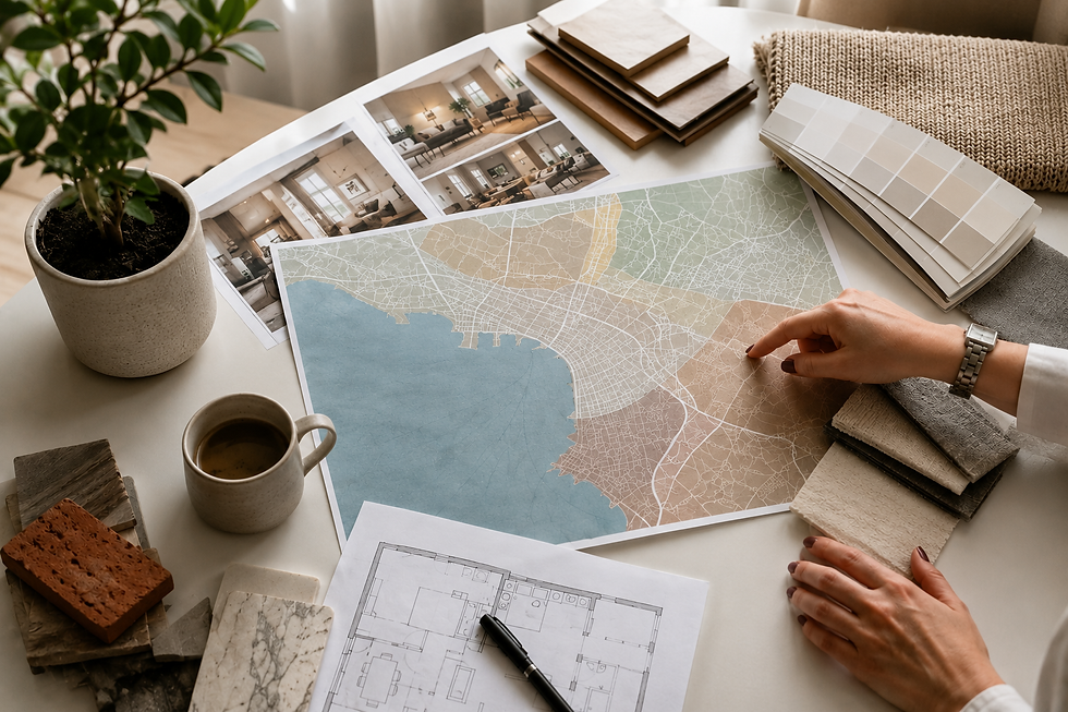Interior Designer στη Θεσσαλονίκη: Τι Ισχύει Διαφορετικά Ανά Γειτονιά