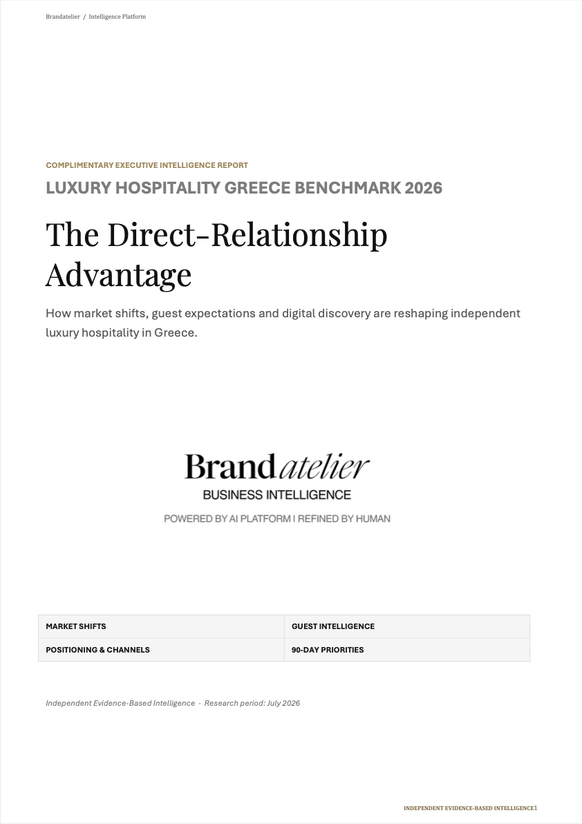 Hotellerie-Benchmark Griechenland 2026