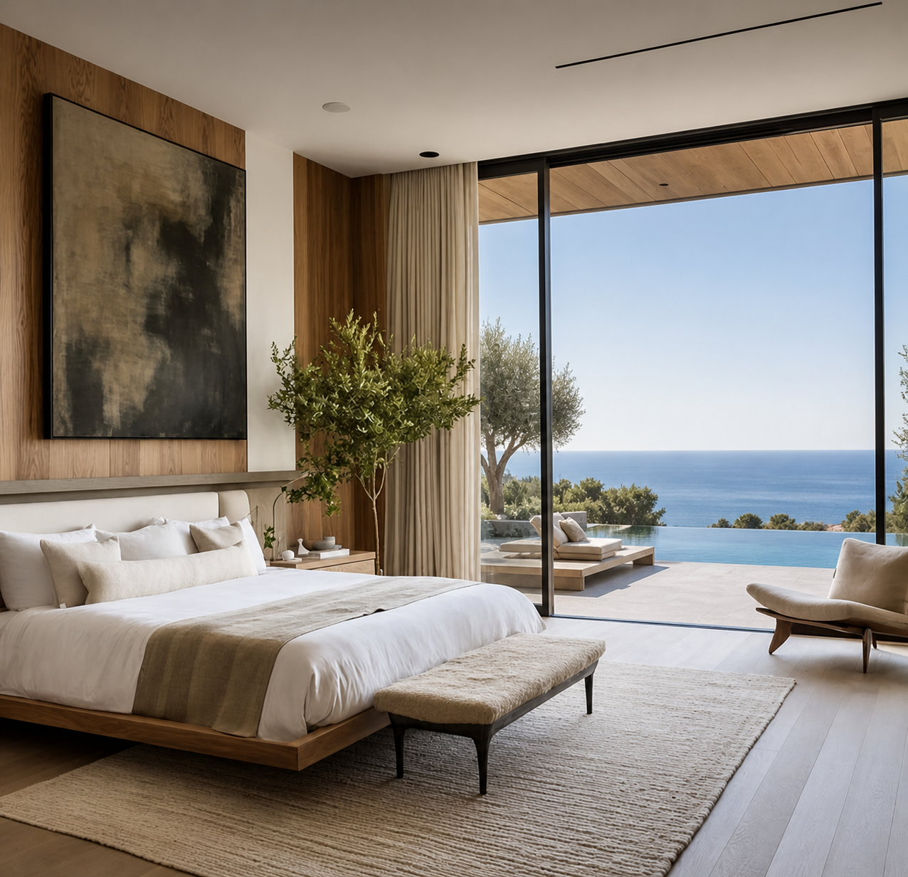 luxury rental villa web design