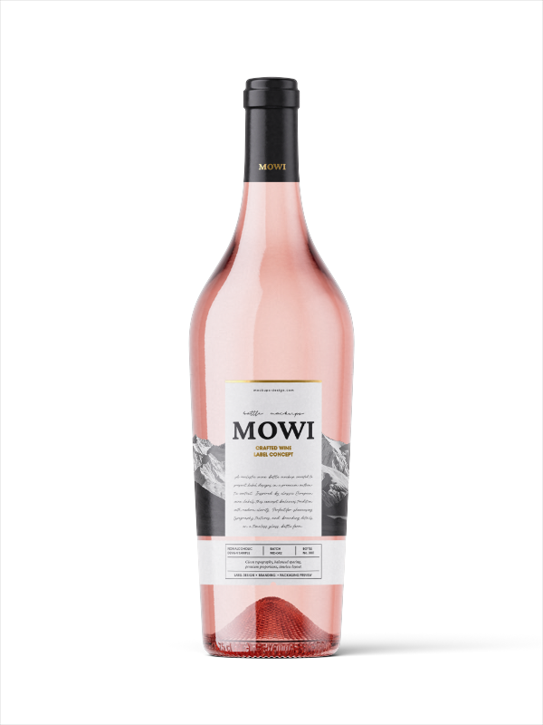 Rosa wine bottle