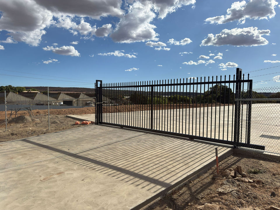 gates powder coated by arkote 