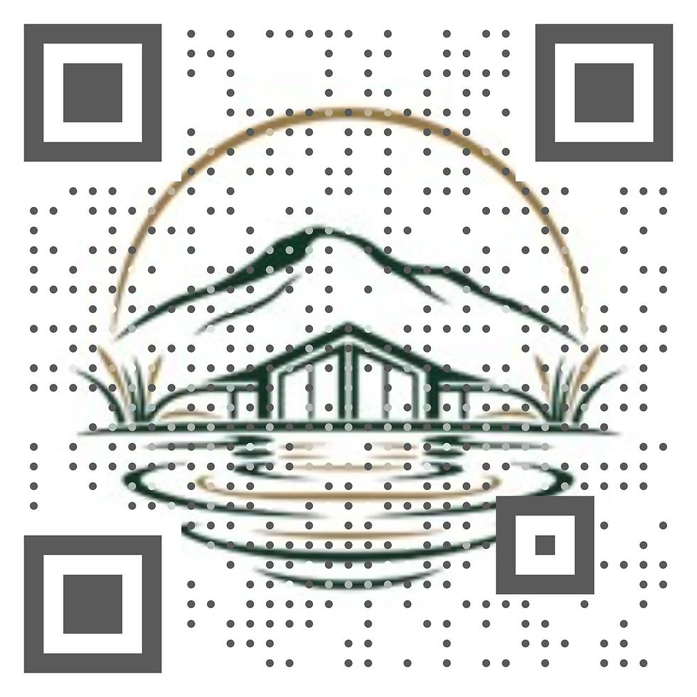 QR code for park check-in, info, and map