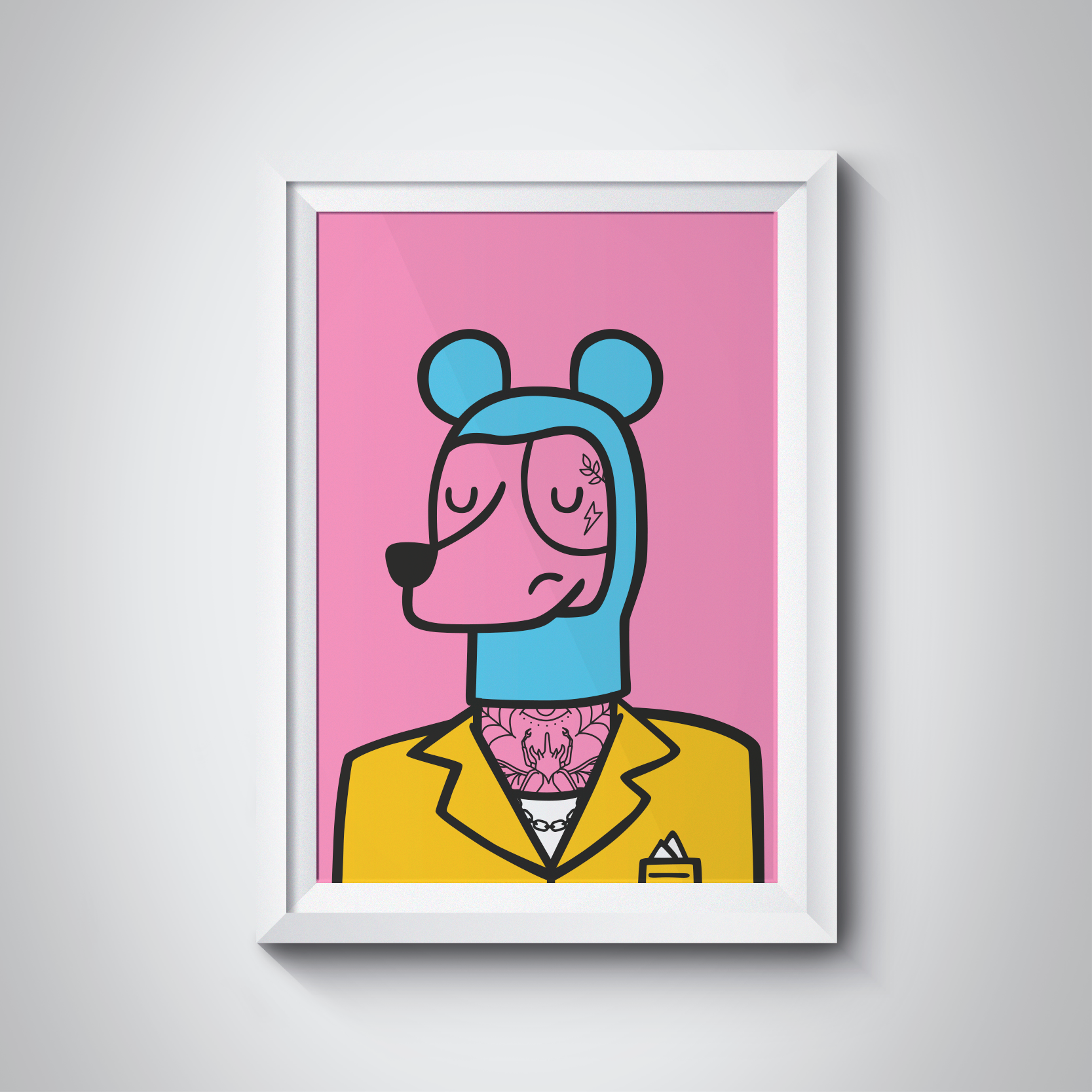 print A3 - Retrato Desconstruído