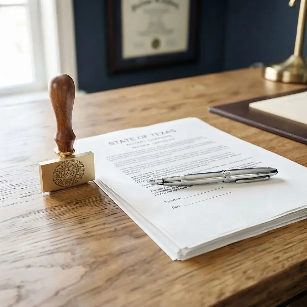 Request Notary Signing Agent Flyer