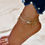 Thumbnail: Bohemia Shell Star Ankle Bracelet