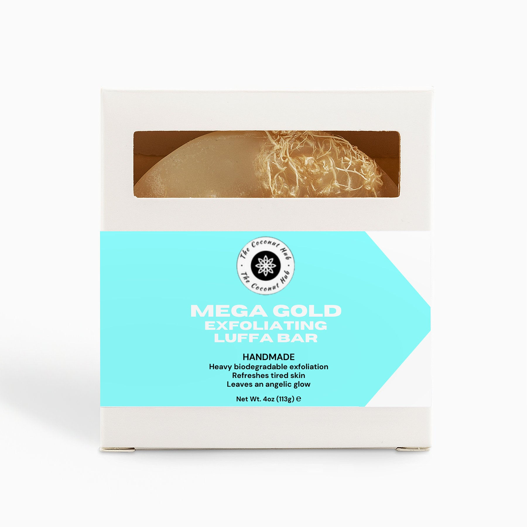 Mega Gold Exfoliating Luffa Bar