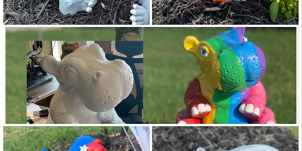 Kids Hippo Decorating Event