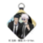 Jujutsu Kaisen Leather Charm IC Gojo & Geto Suit Ver.