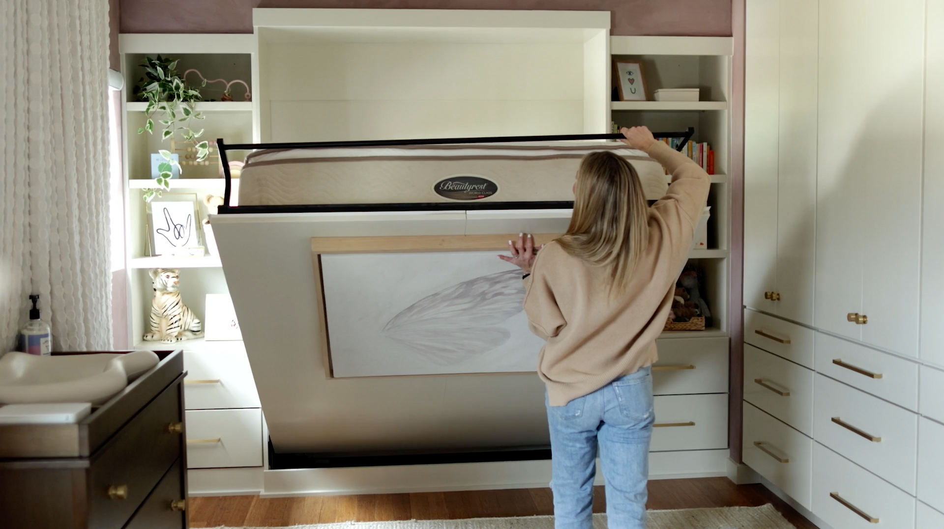 Dream Nursery Murphy Bed AFTER