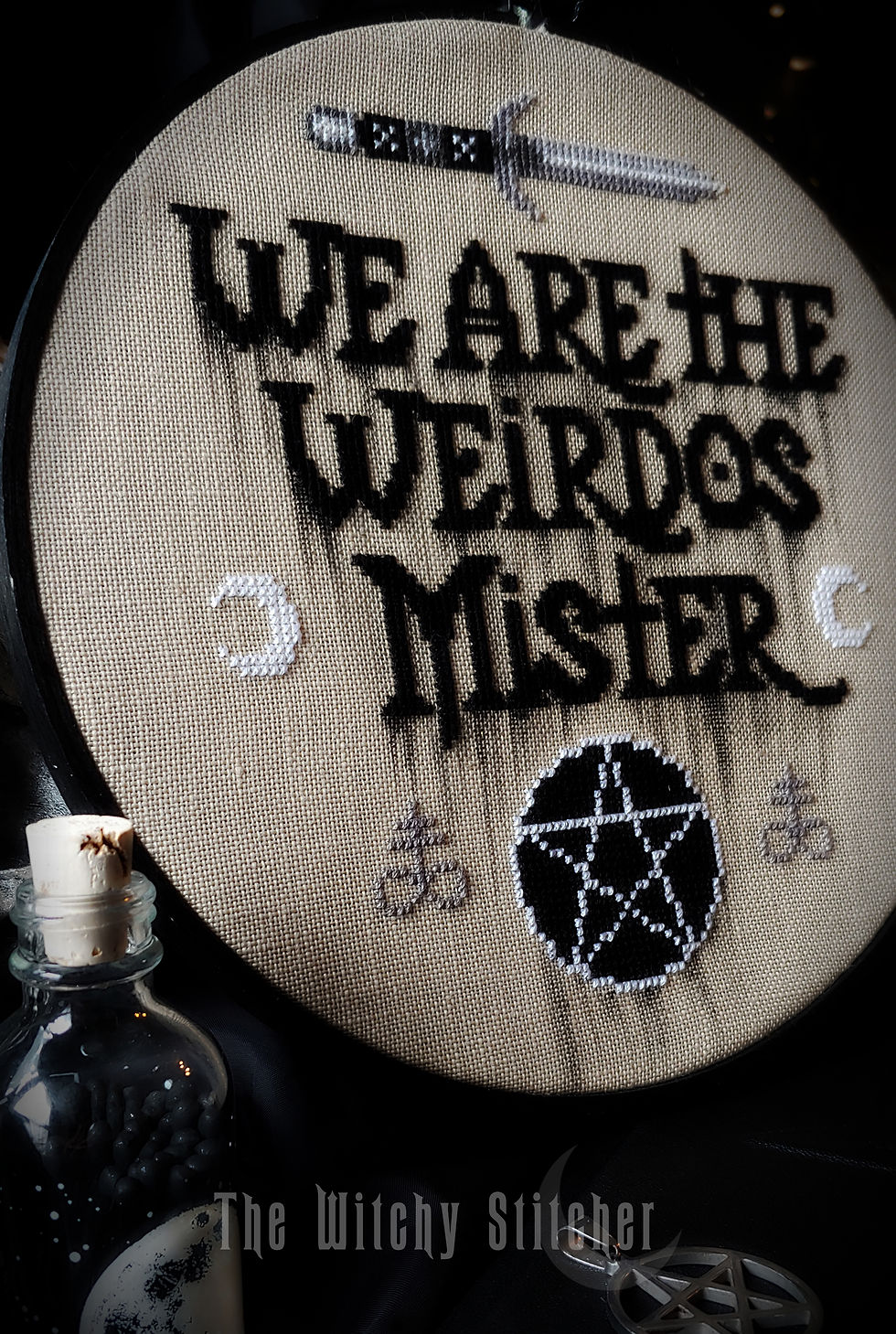 Thumbnail: We Are The Weirdos Mister ~ PDF Pattern