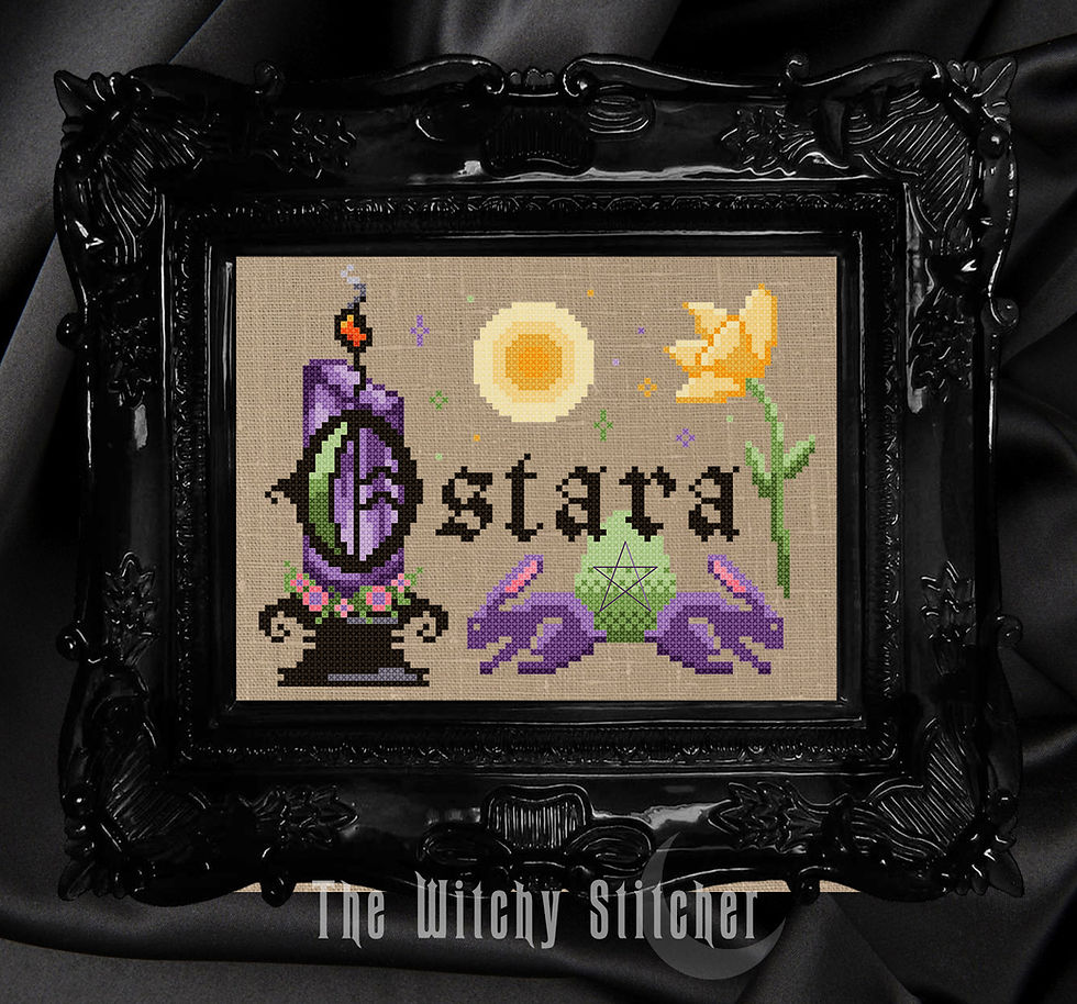 Thumbnail: Ostara Sabbat ~ PDF Pattern