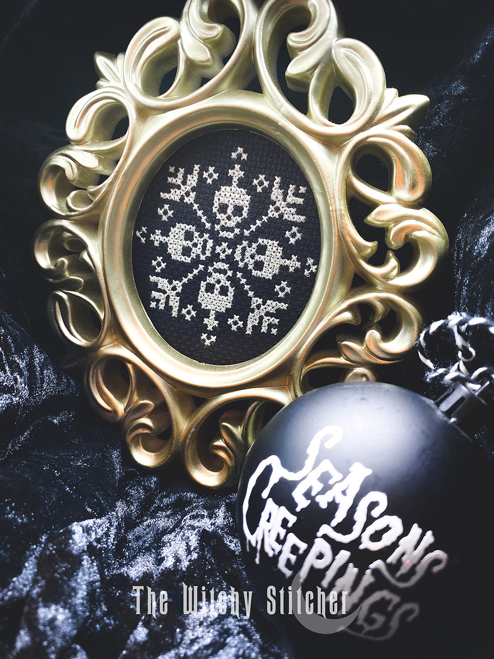 Thumbnail: Gothic Snowflake Set ~ PDF Patterns