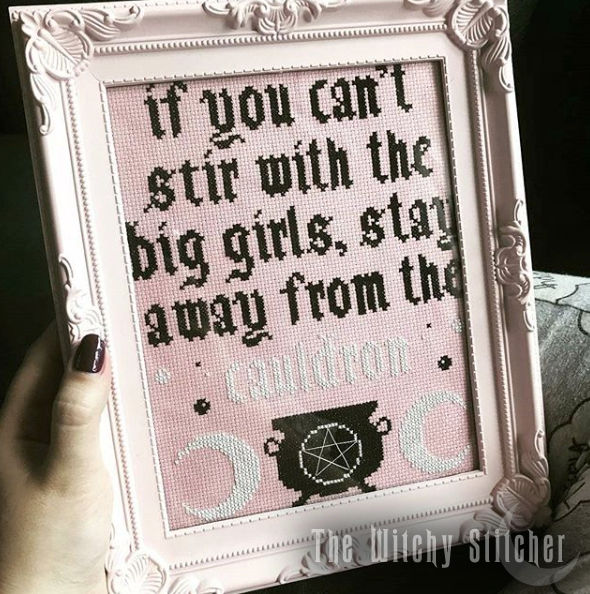 Thumbnail: Stay Away From The Cauldron ~ PDF Pattern