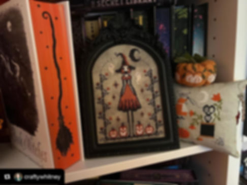 Samhain Garden Witch ~ PDF Pattern