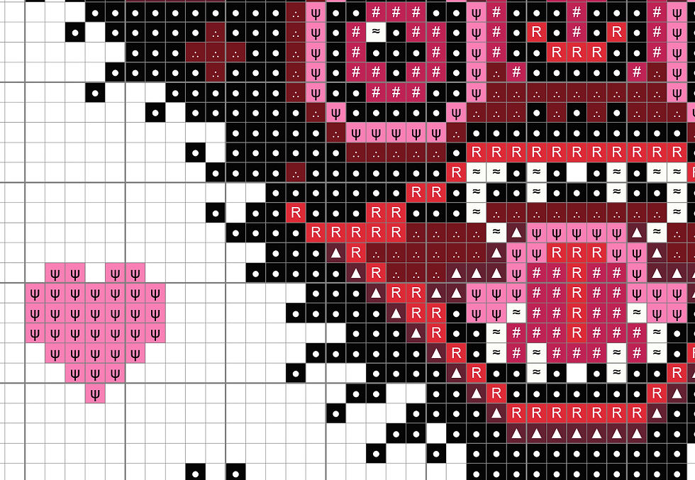 Thumbnail: Batty For You ~ Valloween ~ PDF Pattern