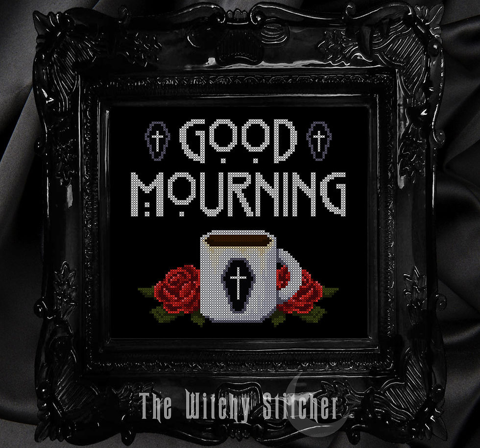 Thumbnail: Good Mourning ~ PDF Pattern