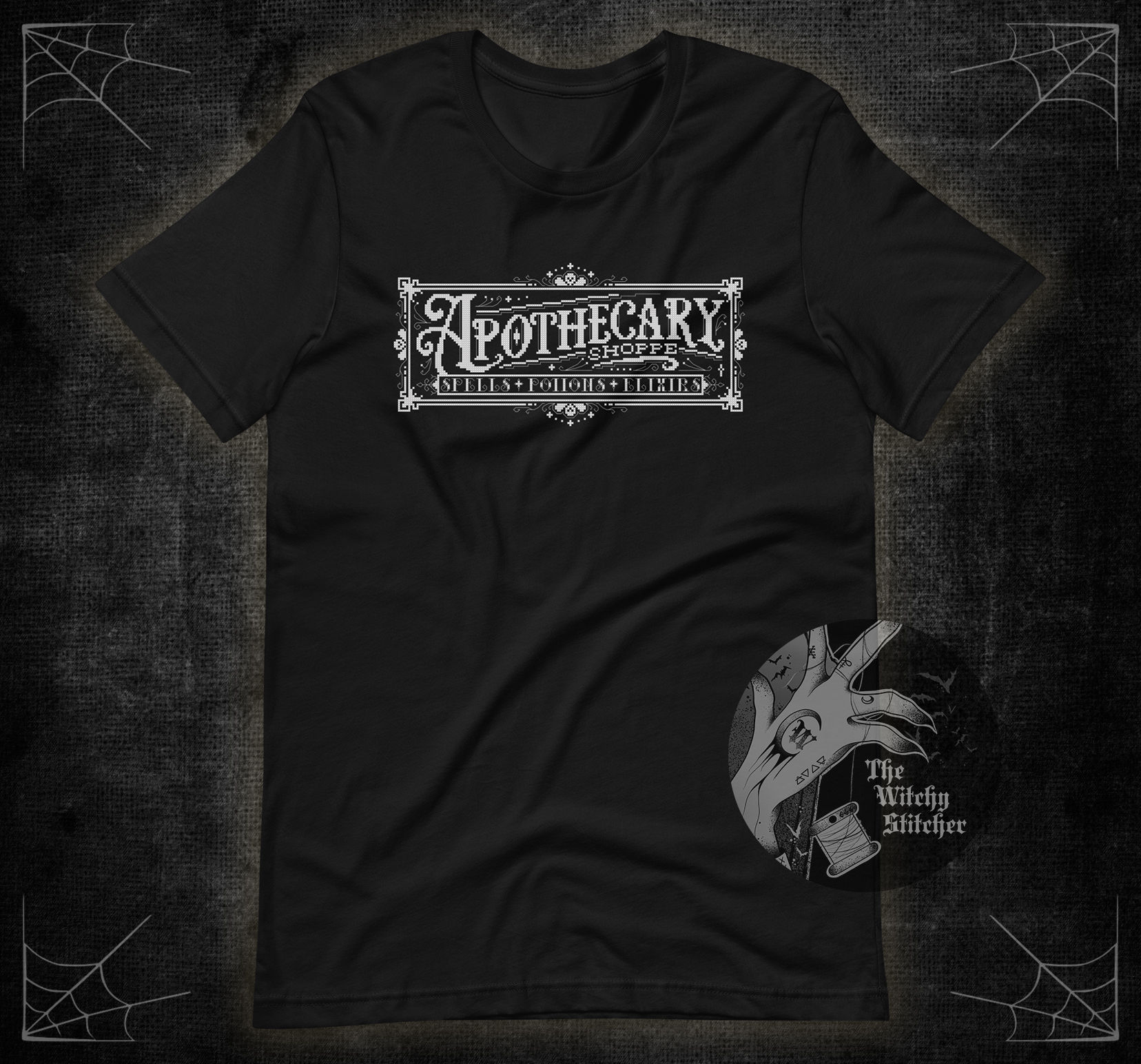 Apothecary Shoppe Black Unisex T-Shirt