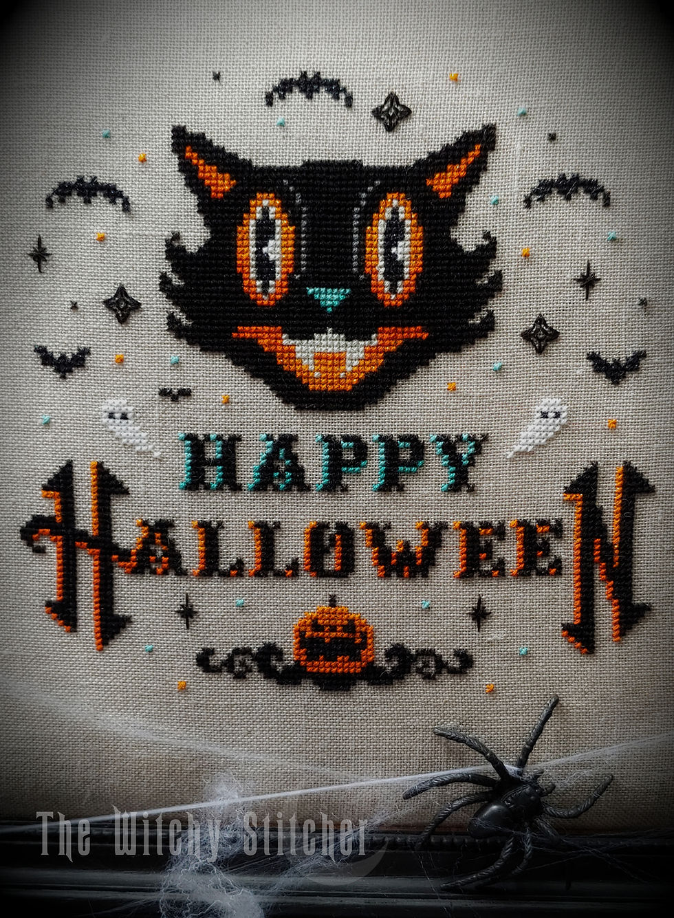 Thumbnail: Vintage Happy Halloween ~ PDF Pattern