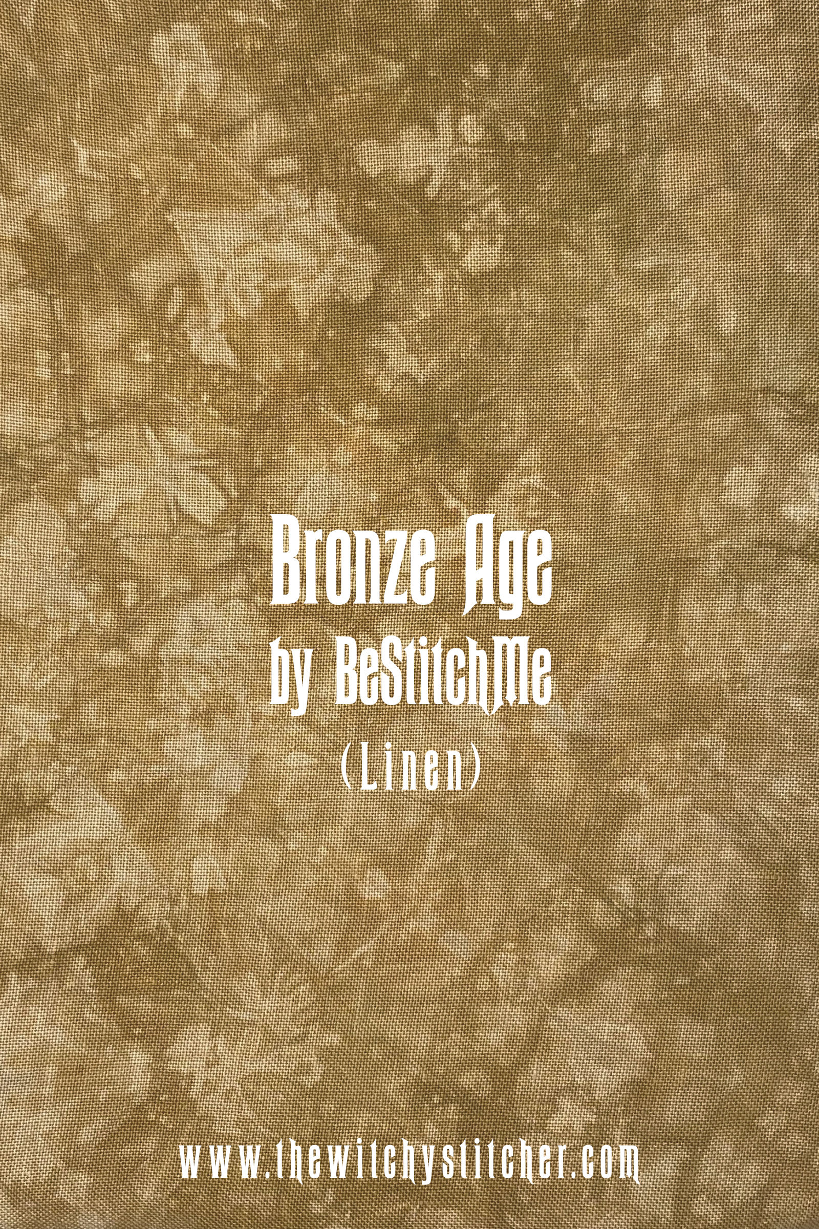 Bronze Age 28 ct Linen - Hand Dyed Fabric