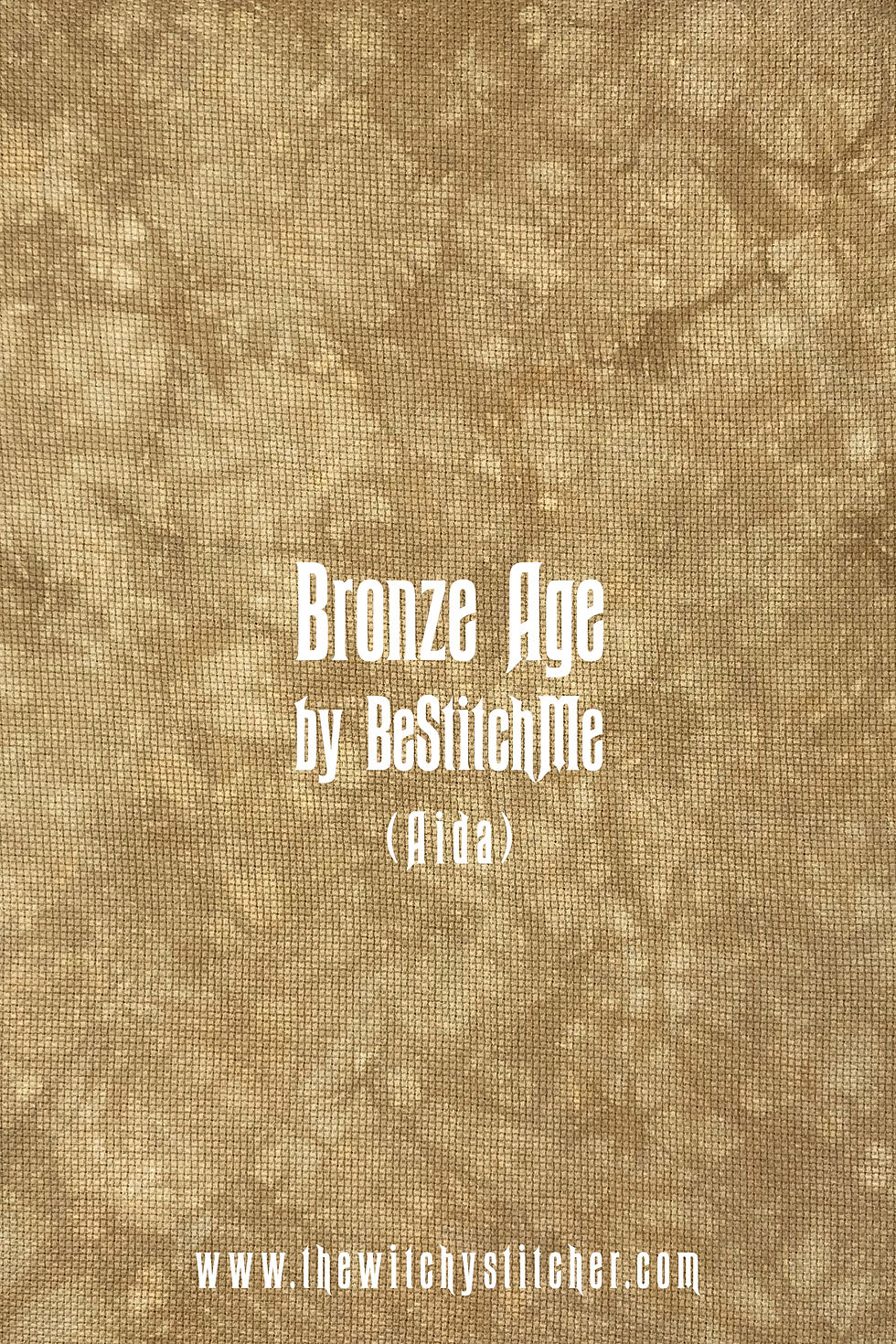 Thumbnail: Bronze Age 14 ct Aida - Hand Dyed Fabric