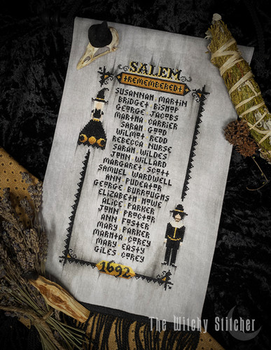 Salem Remembered ~ PDF Pattern | The Witchy Stitcher