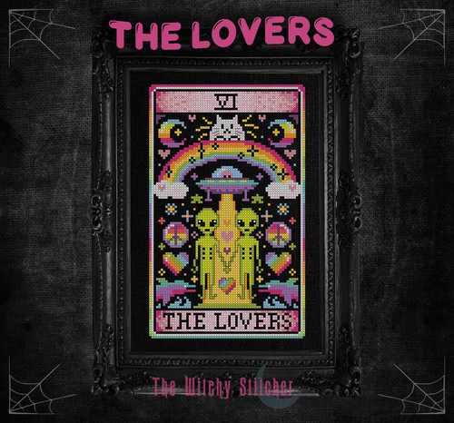 The Lovers ~ Nostalgic Tarot ~ PDF Pattern | The Witchy Stitcher