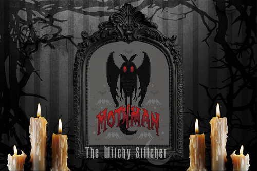 Mothman ~ PDF Pattern | The Witchy Stitcher