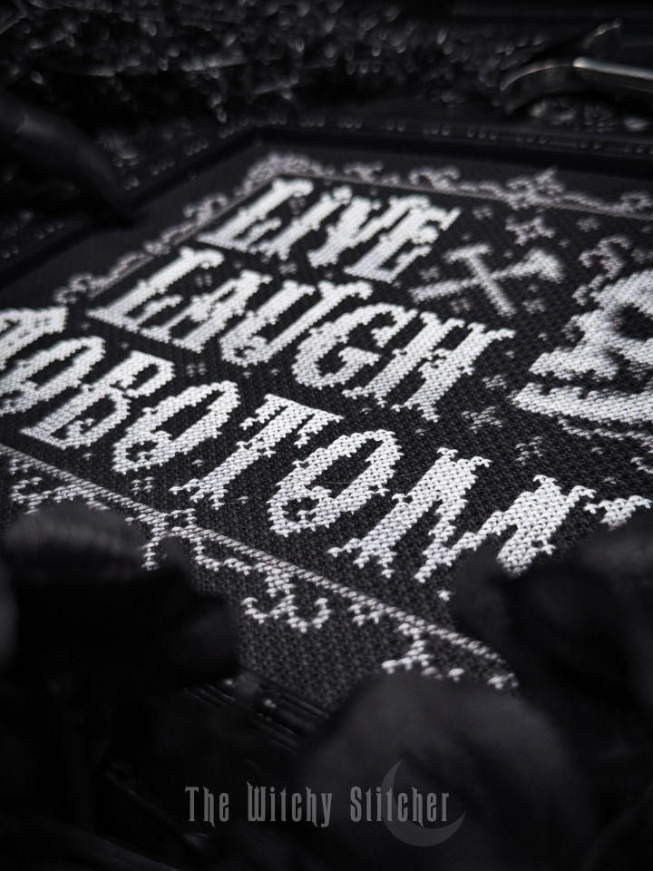 Thumbnail: Live Laugh Lobotomy ~ PDF Pattern