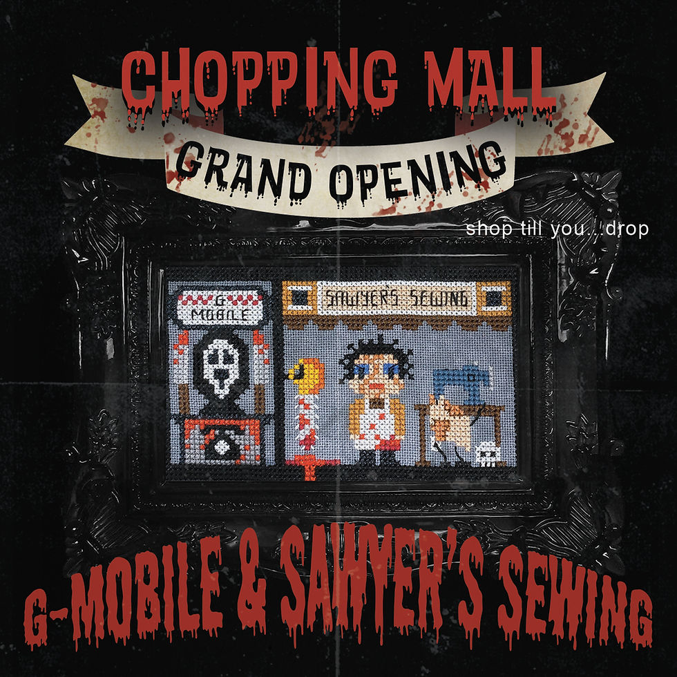 Thumbnail: Chopping Mall Stitchalong (SAL) ~ PDF Pattern