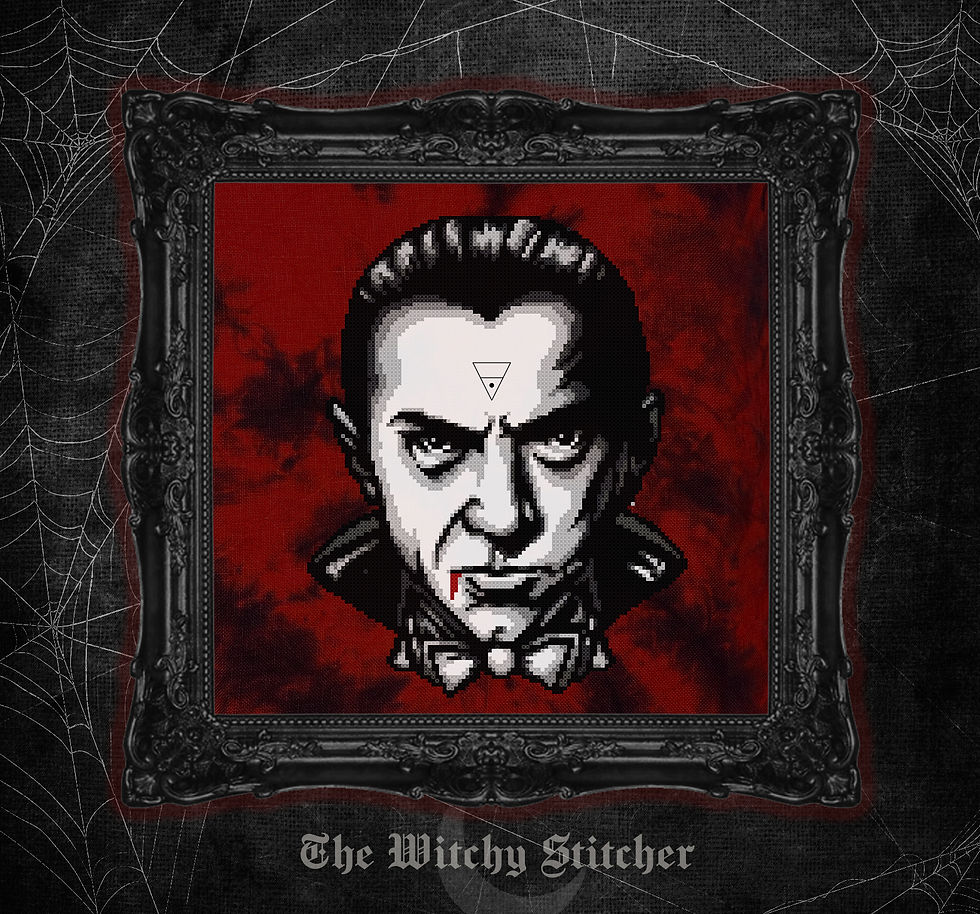 Thumbnail: Bela Lugosi ~ Dracula ~ PDF Pattern