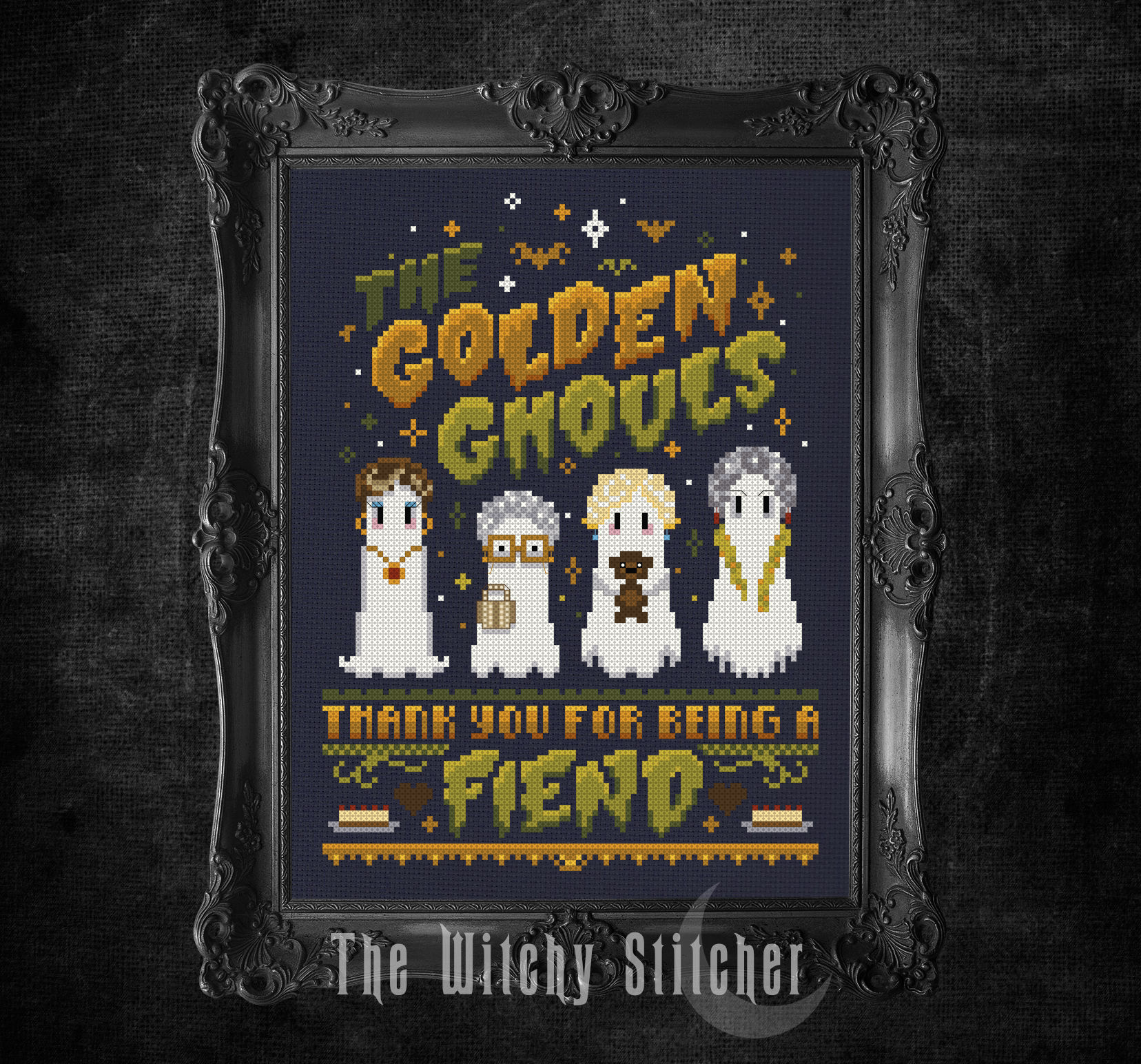 Golden Ghouls ~ PDF Pattern