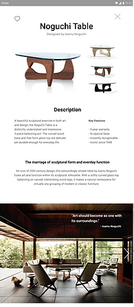 Setting - Product Page