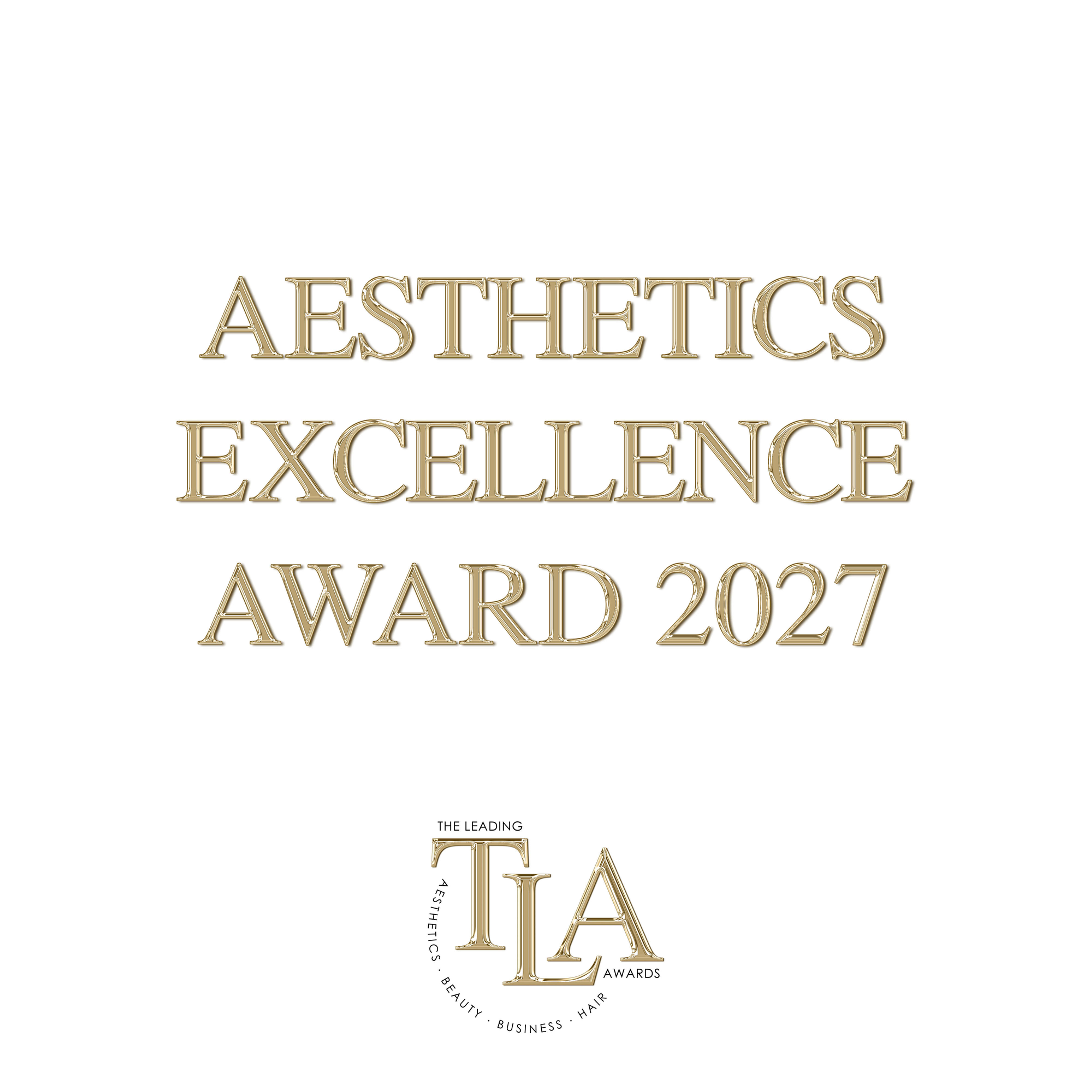 Aesthetics Excellence Award 2027
