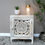 Thumbnail: Rustic Carved Shabby Chic Bedside Cabinet