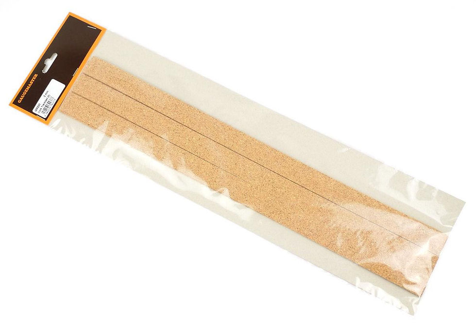 Thumbnail: Cork Underlay N Scale 2mm Trackbed (6)