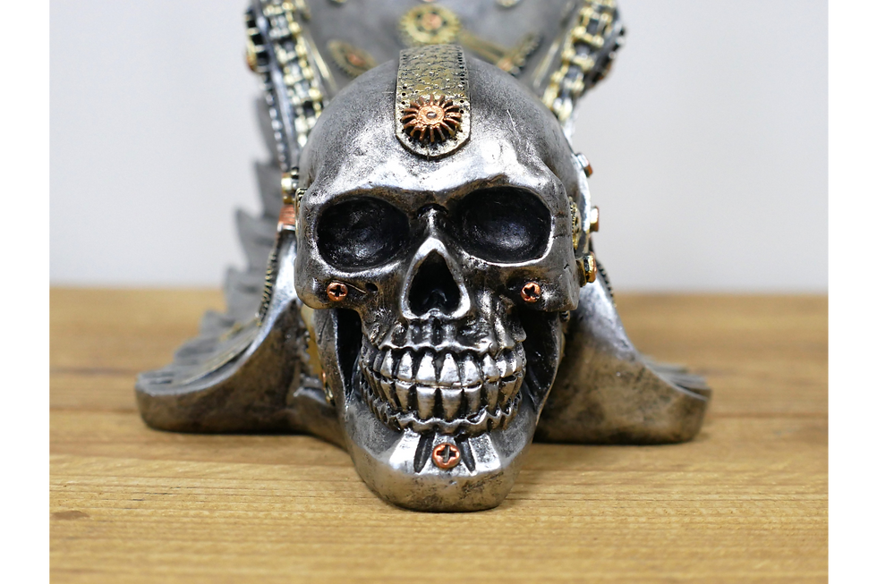 Thumbnail: Skull Steam Punk Bottle Holder