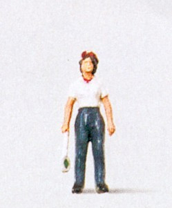 Railway Female Platform Despatcher Figure | Detailed Modelling