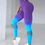 Miniatura: Leggings deportivos de ombré de cintura ancha