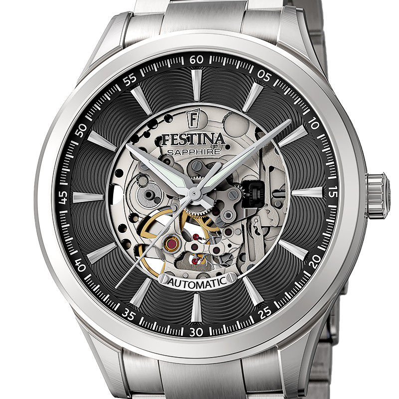 Montre Festina Homme Squelette Automatique F20536/4