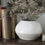 Thumbnail: large white vase organic irregular shaped ceramic natural earthy clay pottery vase for fresh dried flowers decorative vase