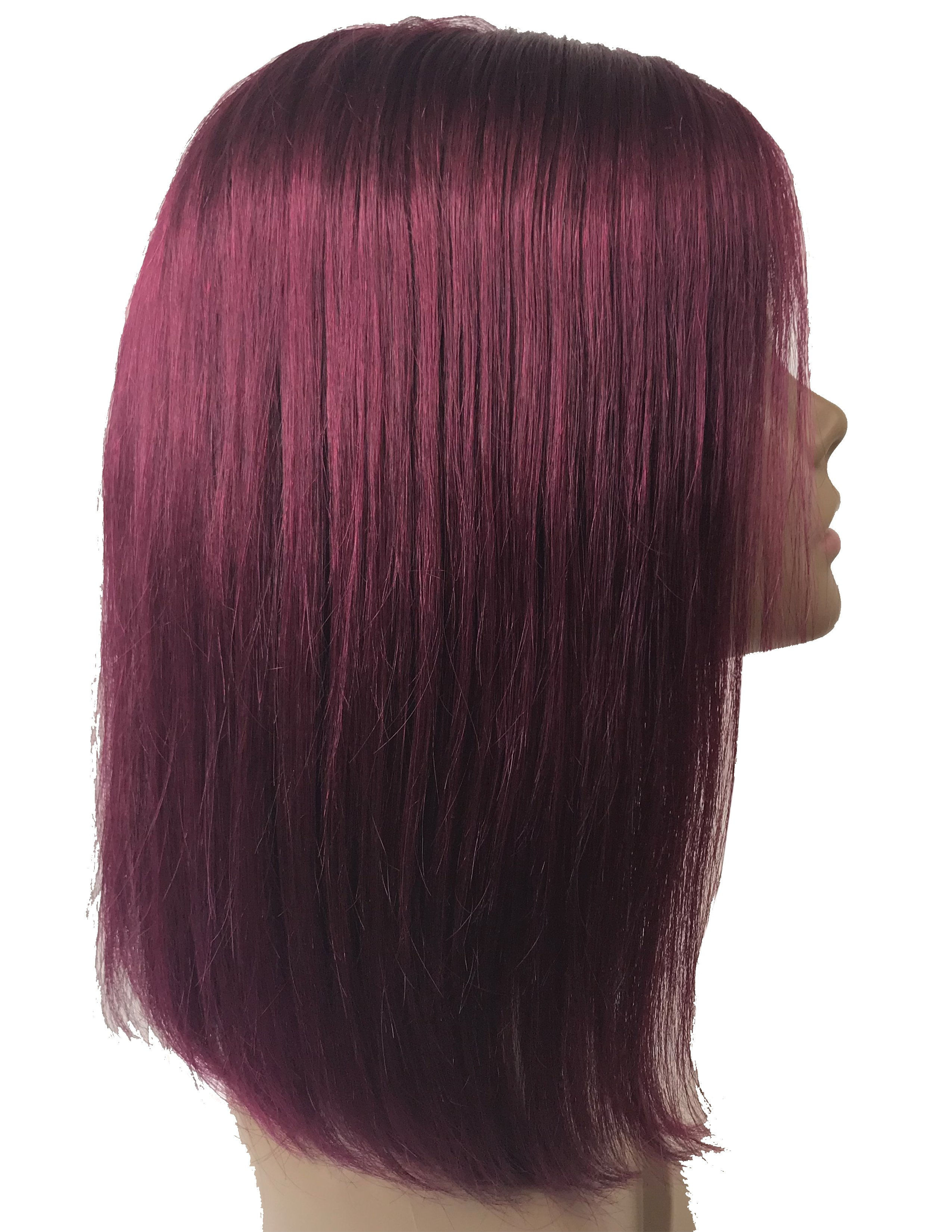 Straight Lace Frontal Colorful Wig