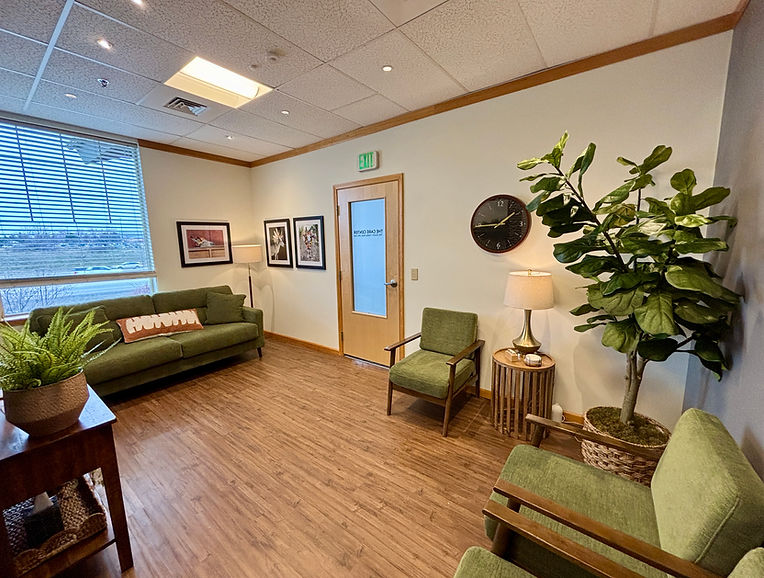 The reception lobby