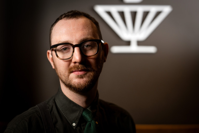 Blinker's head bartender Rory